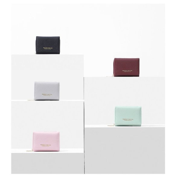 Minimalist Contemporary Small Wallet for Women - Picture 3 of 16